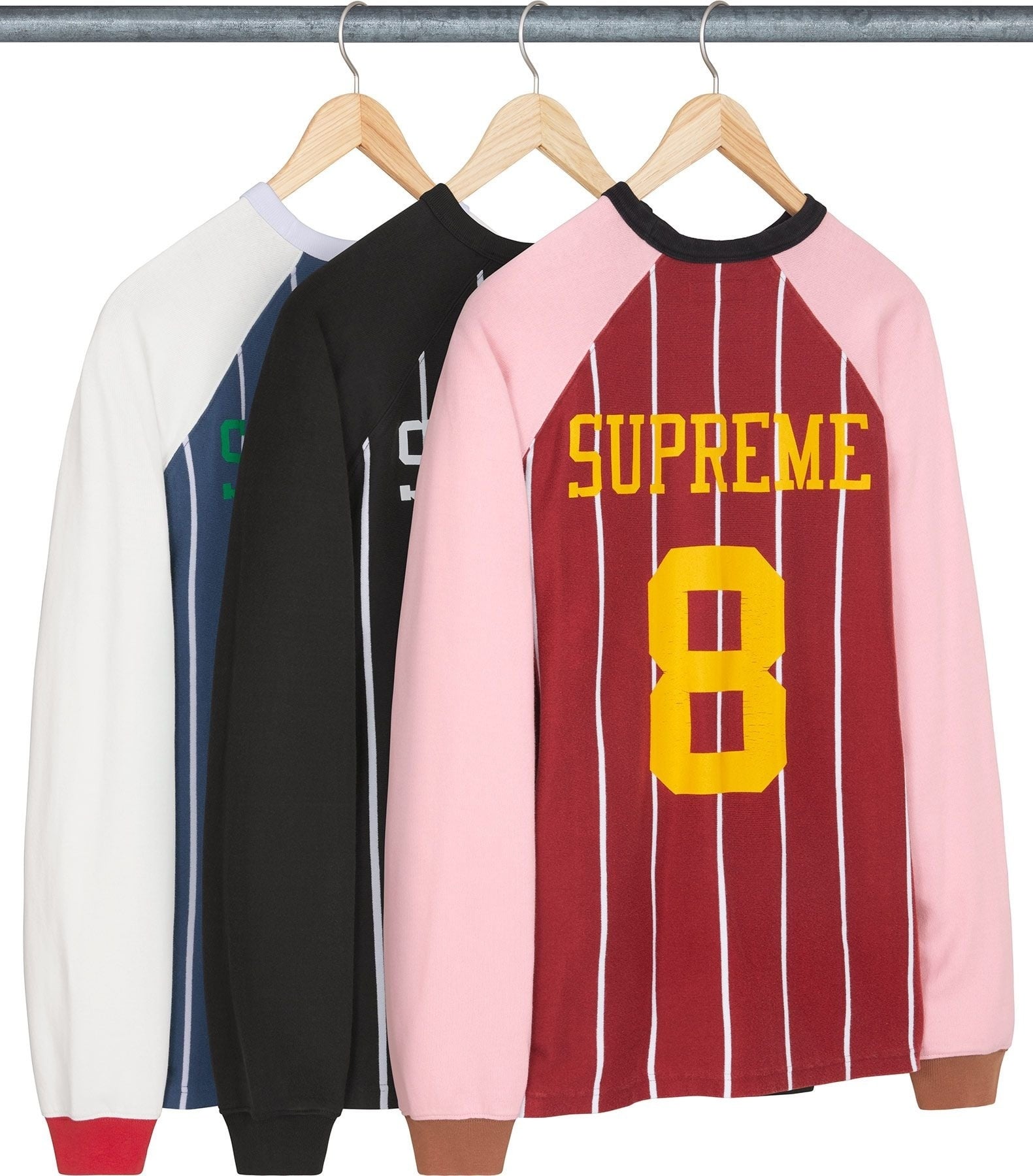 Stripe Raglan L/S Top